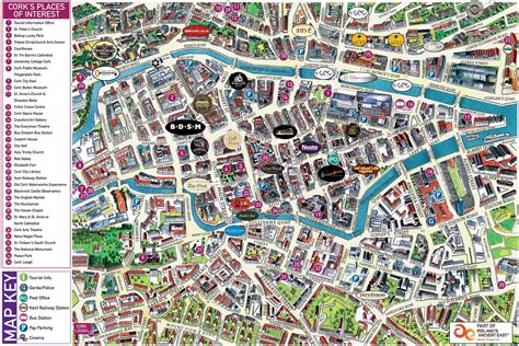 cork city centre map|16 Best Things To Do In Cork City In 2024 .